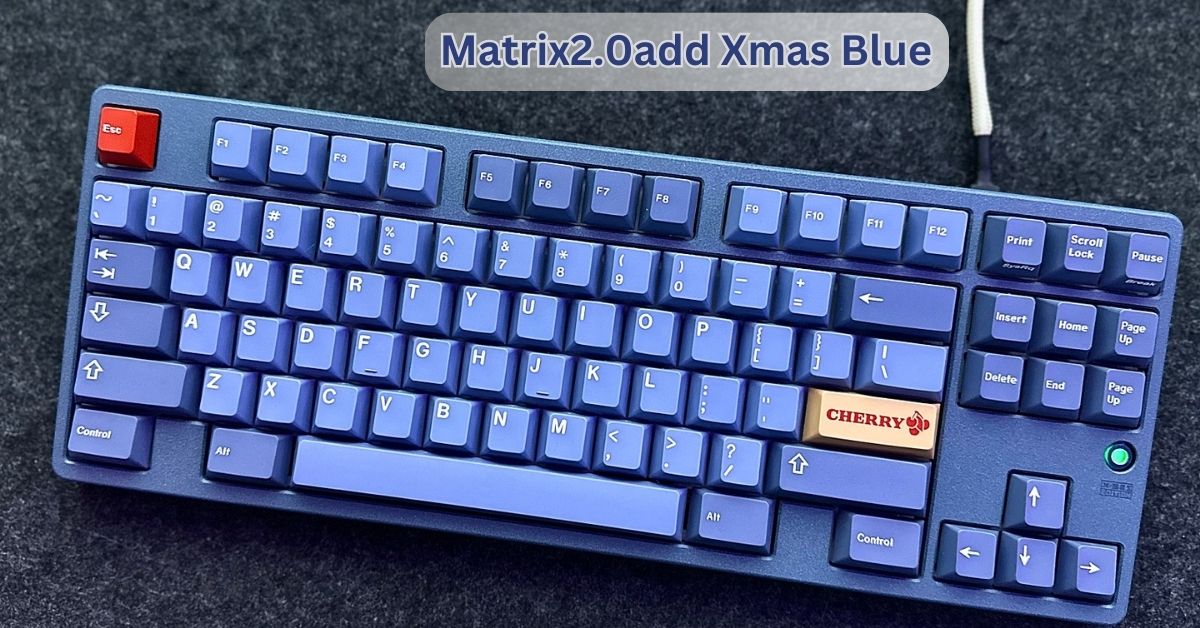 matrix2.0add xmas blue